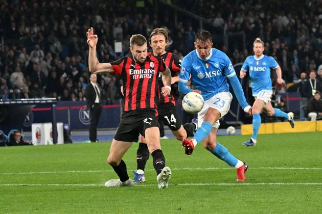 Foto IPP Felice De Martino Napoli 06 04 2026 Calcio Campionato serie A 2025-2026 Napoli - Milan Nella foto: Giovane Italy Photo Press World Copyright Napoli italy Italia ITALY Copyright: xR4924_italyphotopressx