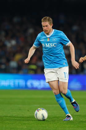 Napoli™s Kevin De Bruyne during the Serie A soccer match between Napoli and Milan at the Diego Armando Maradona Stadium in Naples, southern italy - Monday , April 06 , 2026. - Soccer . Copyright: xAlessandroxGarofalo LaPressex