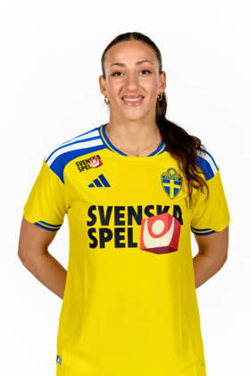 260409 Rosa Kafaji of the Swedish women s national football team poses for a portrait on April 9, 2026 in Gothenburg. Photo: Carl Sandin BILDBYRAN kod CS CS0925 fotboll football soccer fotball porträtt portraits sverige sweden dam bbeng Copyright: CARLxSANDIN BB260409CS003