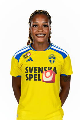260409 Evelyn Ijeh of the Swedish women s national football team poses for a portrait on April 9, 2026 in Gothenburg. Photo: Carl Sandin BILDBYRAN kod CS CS0925 fotboll football soccer fotball porträtt portraits sverige sweden dam bbeng Copyright: CARLxSANDIN BB260409CS004