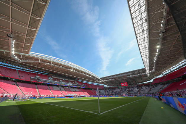 11.04.2026, xtgx, Fussball 1. Bundesliga, RB Leipzig - Borussia Mönchengladbach emspor, v.l. Symbolfoto Symbolbild Stadion vor dem Spiel, Red Bull Arena (DFL DFB REGULATIONS PROHIBIT ANY USE OF PHOTOGRAPHS as IMAGE SEQUENCES and or QUASI-VIDEO) Leipzig
