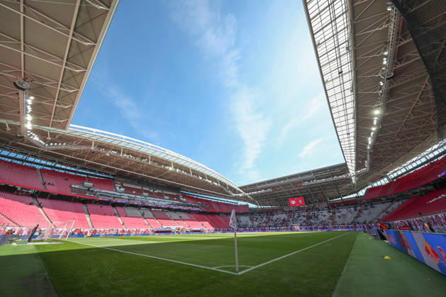 11.04.2026, xtgx, Fussball 1. Bundesliga, RB Leipzig - Borussia Mönchengladbach emspor, v.l. Symbolfoto Symbolbild Stadion vor dem Spiel, Red Bull Arena (DFL DFB REGULATIONS PROHIBIT ANY USE OF PHOTOGRAPHS as IMAGE SEQUENCES and or QUASI-VIDEO) Leipzig
