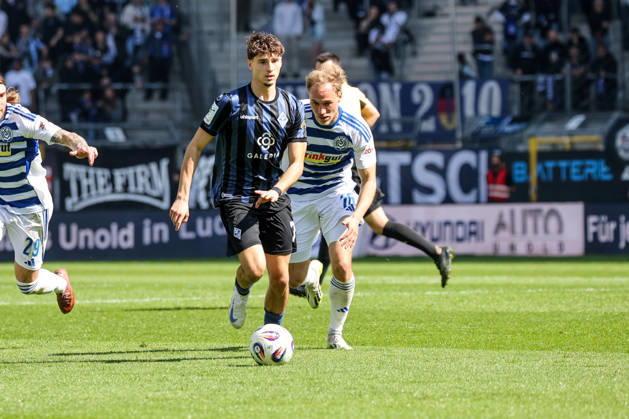 Lovis Bierschenk (SV Waldhof Mannheim, 7) Fussball: 3. Liga, 33. Spieltag, SV Waldhof Mannheim vs. MSV Duisburg am 11.04.2026 in Mannheim (Carl-Benz-Stadion), Deutschland Mannheim Carl-Benz-Stadion Deutschland Copyright: xFranzxReindelx