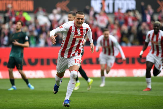 Said El Mala (1. FC Koeln) Torjubel, jubelt nach seinem Treffer zum 1:0 waehrend des Spiels der Bundesliga zwischen dem 1. FC Köln und SV Werder Bremen, RheinEnergieSTADION am 12. April 2026 in Köln, Deutschland. (Foto von Ralf Treese DeFodi Images) +++ Said El Mala (1. FC Koeln) celebrates after scoring his team™s first goal during the Bundesliga match between 1. FC Köln and SV Werder Bremen at RheinEnergieSTADION on April 12, 2026 in Köln, Germany. (Photo by Ralf Treese DeFodi Images) DFL regulations prohibit any use of photographs as image sequences and or quasi-video. (Photo by Ralf Treese DeFodi Images) -