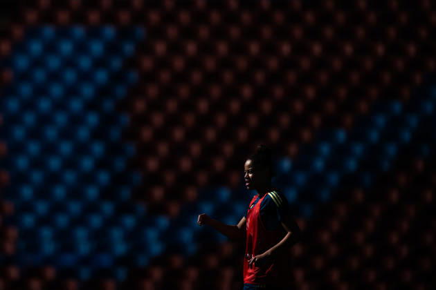 260416 Felicia Schröder of the Swedish women s national football team during a training session on April 16, 2026 in Gothenburg. Photo: Mathias Bergeld BILDBYRAN kod MB MB1364 fotboll football soccer fotball vm-kval kval fifa womens world cup qualifier qualifier träning practice training sverige sweden dam bbeng women kvinner Copyright: MATHIASxBERGELD BB260416MB030