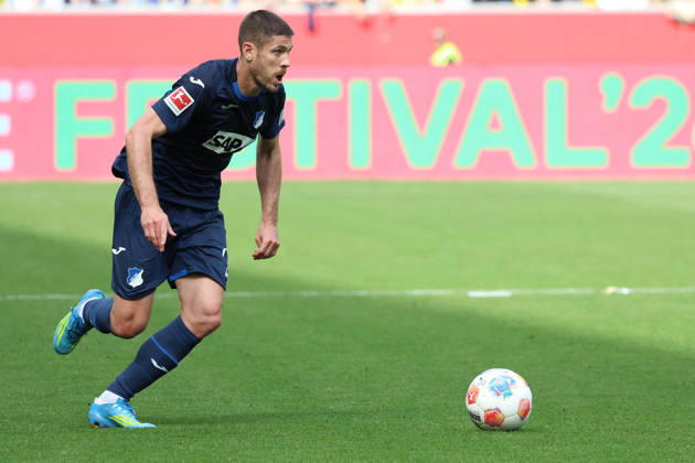 18.04.2026, xrekx, Fussball 1.Bundesliga, TSG 1899 Hoffenheim - Borussia Dortmund v.l. Andrej Kramaric (TSG 1899 Hoffenheim) (DFL DFB REGULATIONS PROHIBIT ANY USE OF PHOTOGRAPHS as IMAGE SEQUENCES and or QUASI-VIDEO) Sinsheim