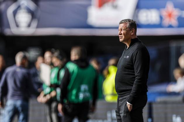 ROTTERDAM - AZ Alkmaar coach Leeroy Echteld during the KNVB Cup final match between AZ Alkmaar and NEC Nijmegen at De Kuip stadium on April 19, 2026 in Rotterdam, the Netherlands. BART STOUTJESDIJK ANP Dutch KNVB Beker FINAL 2025-2026 xVIxANPxSportx xBartxStoutjesdijkxIVx 556215392 originalFilename: 556215392