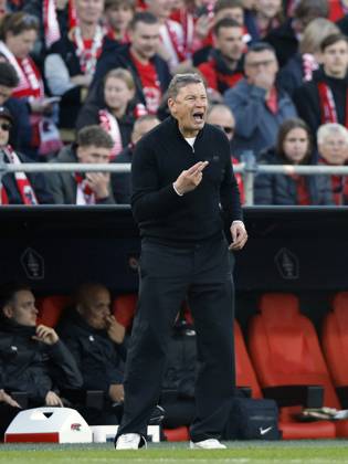 ROTTERDAM - AZ Alkmaar coach Leeroy Echteld during the KNVB Cup final match between AZ Alkmaar and NEC Nijmegen at De Kuip stadium on April 19, 2026 in Rotterdam, the Netherlands. BART STOUTJESDIJK ANP Dutch KNVB Beker FINAL 2025-2026 xVIxANPxSportx xBartxStoutjesdijkxIVx 556223060 originalFilename: 556223060