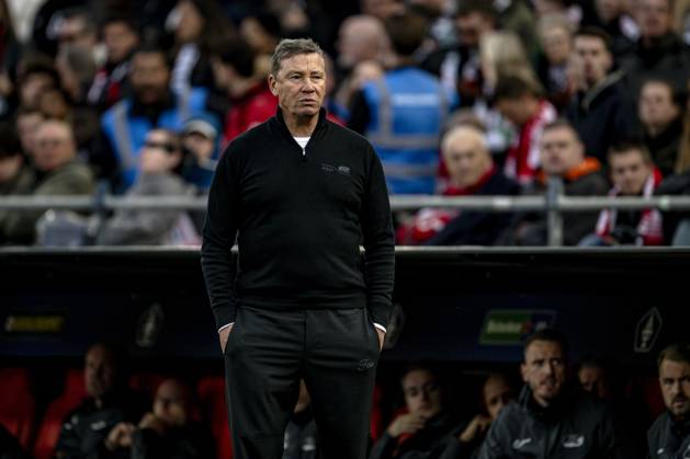 ROTTERDAM - AZ Alkmaar coach Leeroy Echteld during the Eurojackpot KNVB Cup match between AZ and NEC in Rotterdam on April 19, 2026, at De Kuip stadium, Netherlands. (Photo by Stefan Koops EYE4IMAGES DeFodi Images) -