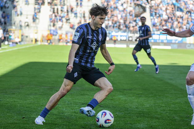 Lovis Bierschenk (SV Waldhof Mannheim, 7) Fussball: 3. Liga, 35. Spieltag, SV Waldhof Mannheim vs. 1. FC Schweinfurt 05 am 25.04.2026 in Mannheim (Carl-Benz-Stadion), Deutschland Mannheim Carl-Benz-Stadion Deutschland Copyright: xFranzxReindelx