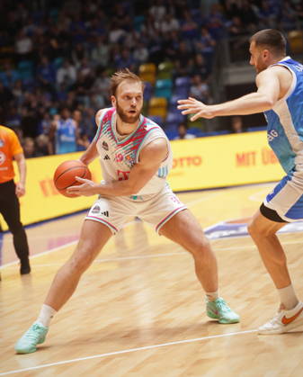 Melvin Jostmann Telekom Baskets Bonn vs. Frankfurt Skyxliners 32. Speiltag - Saison 2025 26