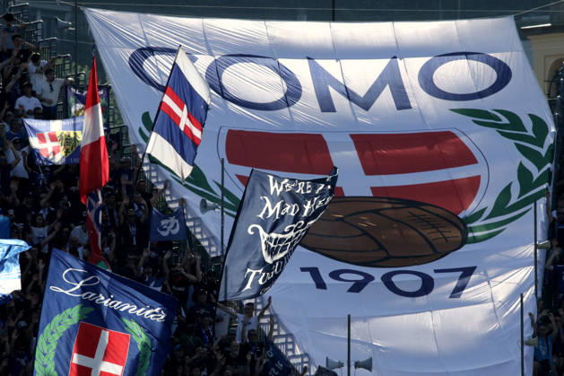 Foto IPP Albano Angilletta Como 02 05 2026 Calcio Campionato di serie A 2025 2026 Como - Napoli nella foto: Tifosi del Como Italy Photo Press World Copyright italy ITALY Copyright: xR4924_italyphotopressx