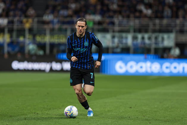 FC Internazionale v Parma Calcio 1913 - Serie A Piotr Zielinski of FC Internazionale is in action during the Serie A football match between Internazionale FC and Parma Calcio 1913 at Giuseppe Meazza Stadium in Milan, Italy, on May 3, 2026. Milano Italy Copyright: xEmanuelexComincinix originalFilename:comincini-internaz260503_npPno