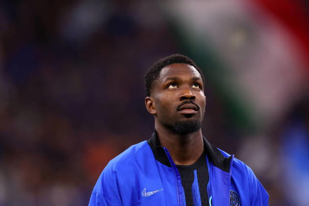 Serie A Fc Internazionale - Parma Calcio Marcus Thuram of Fc Internazionale looks on during the Serie A match beetween Fc Internazionale and Parma Calcio at Stadio Giuseppe Meazza on May 3 2026 in Milan Italy . Milano Stadio Giuseppe Meazza Italy Copyright: xMarcoxCanonierox