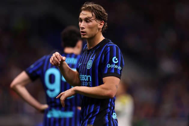 Serie A Fc Internazionale - Parma Calcio Francesco Pio Esposito of Fc Internazionale looks on during the Serie A match beetween Fc Internazionale and Parma Calcio at Stadio Giuseppe Meazza on May 3 2026 in Milan Italy . Milano Stadio Giuseppe Meazza Italy Copyright: xMarcoxCanonierox