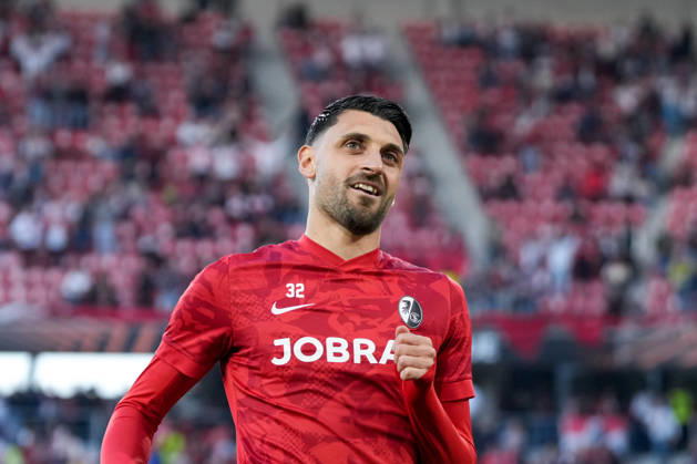 Vincenzo Grifo (SC Freiburg, 32) , Deutschland, Fussball, UEFA Europa League, Halbfinale, Rückspiel, 2025 2026, SC Freiburg vs. SC Braga, 07.05.2026, Europa-Park Stadion, Freiburg Freiburg Europa-Park Stadion Baden-Württemberg Deutschland Copyright: xArnexAmbergx