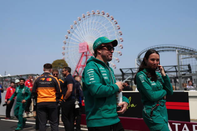 ALONSO Fernando (spa), Aston Martin F1 Team Honda AMR26, portrait Suzuka Japan