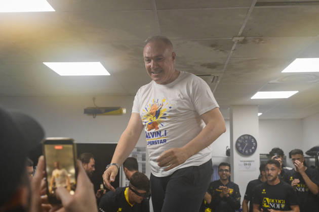 Frosinone s head coach Massimiliano Alvini during the Serie BKT soccer match between Frosinone and Mantova at the Frosinone™s Benito Stirpe stadium, Italy - Friday, May 08, 2026 - Soccer ( Photo by Fabrizio Corradetti LaPresse ) Copyright: xFabrizioxCorradetti LaPressex
