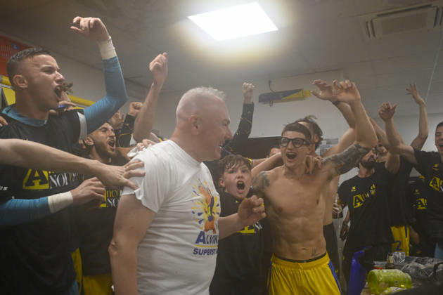Frosinone s head coach Massimiliano Alvini during the Serie BKT soccer match between Frosinone and Mantova at the Frosinone™s Benito Stirpe stadium, Italy - Friday, May 08, 2026 - Soccer ( Photo by Fabrizio Corradetti LaPresse ) Copyright: xFabrizioxCorradetti LaPressex