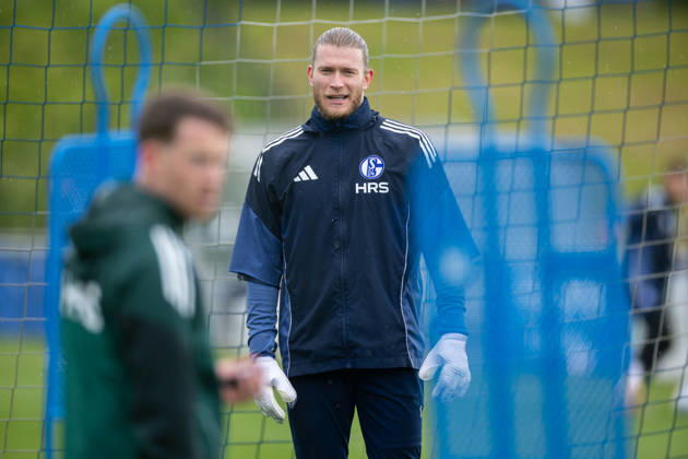 14.05.2026, Fussball, Training des FC Schalke 04. Torwart Loris Karius (FC Schalke 04). Gelsenkirchen Trainingsgelände FC Schalke 04 NRW Deutschland xRHR-FOTO YYx Copyright: RHR-FOTOx RHR-FOTO YY