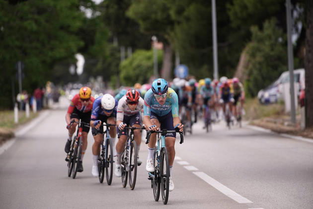Italy™s Alberto Bettiol of XDS Astana Team during Stage 8 of the Giro d™Italia, from Chieti to Fermo, Italy, Saturday, May 16, 2026. Copyright: xMarcoxAlpozzi LaPressex