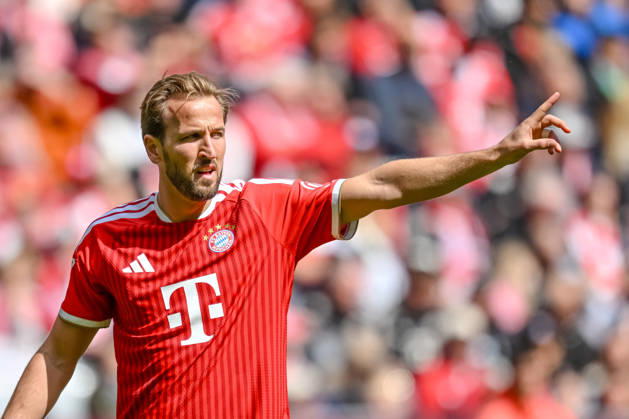 Harry Kane (FC Bayern München) gestikuliert, gestik waehrend des spiels der Bundesliga zwischen FC Bayern München und 1. FC Köln, Allianz Arena am 16. May 2026 in München, Deutschland. (Foto von Harry Langer DeFodi Images) +++ Harry Kane (FC Bayern München) gestures during the Bundesliga match between FC Bayern München and 1. FC Köln at Allianz Arena on May 16, 2026 in München, Germany. (Photo by Harry Langer DeFodi Images) DFL regulations prohibit any use of photographs as image sequences and or quasi-video. (Photo by Harry Langer DeFodi Images) DFL regulations prohibit any use of photographs as image sequences and or quasi-video. -