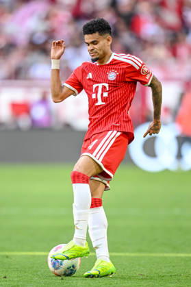 Luis Diaz (FC Bayern München) in Aktion, am Ball, Einzelaktion waehrend des spiels der Bundesliga zwischen FC Bayern München und 1. FC Köln, Allianz Arena am 16. May 2026 in München, Deutschland. (Foto von Harry Langer DeFodi Images) +++ Luis Diaz (FC Bayern München) controls the Ball during the Bundesliga match between FC Bayern München and 1. FC Köln at Allianz Arena on May 16, 2026 in München, Germany. (Photo by Harry Langer DeFodi Images) DFL regulations prohibit any use of photographs as image sequences and or quasi-video. (Photo by Harry Langer DeFodi Images) DFL regulations prohibit any use of photographs as image sequences and or quasi-video. -