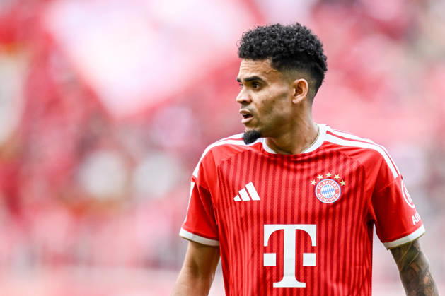Luis Diaz (FC Bayern München) Schaut waehrend des spiels der Bundesliga zwischen FC Bayern München und 1. FC Köln, Allianz Arena am 16. May 2026 in München, Deutschland. (Foto von Harry Langer DeFodi Images) +++ Luis Diaz (FC Bayern München) Looks on during the Bundesliga match between FC Bayern München and 1. FC Köln at Allianz Arena on May 16, 2026 in München, Germany. (Photo by Harry Langer DeFodi Images) DFL regulations prohibit any use of photographs as image sequences and or quasi-video. (Photo by Harry Langer DeFodi Images) DFL regulations prohibit any use of photographs as image sequences and or quasi-video. -