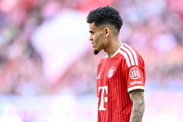 Luis Diaz (FC Bayern München) Schaut waehrend des spiels der Bundesliga zwischen FC Bayern München und 1. FC Köln, Allianz Arena am 16. May 2026 in München, Deutschland. (Foto von Harry Langer DeFodi Images) +++ Luis Diaz (FC Bayern München) Looks on during the Bundesliga match between FC Bayern München and 1. FC Köln at Allianz Arena on May 16, 2026 in München, Germany. (Photo by Harry Langer DeFodi Images) DFL regulations prohibit any use of photographs as image sequences and or quasi-video. (Photo by Harry Langer DeFodi Images) DFL regulations prohibit any use of photographs as image sequences and or quasi-video. -