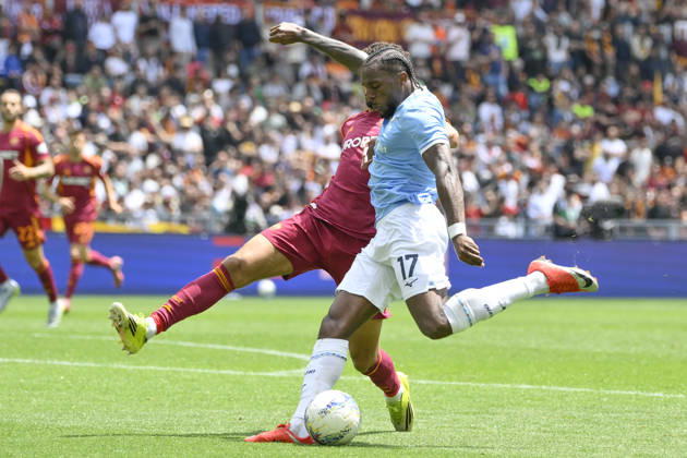Lazio™s Nuno Tavares during the Serie A Enilive soccer match between AS Roma and SS Lazio at the Rome s Olympic stadium, Italy - Sunday, May 17, 2026. - Soccer. Copyright: xFabrizioxCorradetti LaPressex
