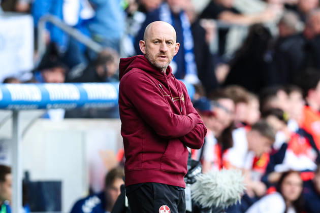 Trainer Torsten Lieberknecht (1. FC Kaiserslautern) - 2. Fußball Bundesliga Saison 2025-2026 1. FC Magdeburg vs. 1. FC Kaiserslautern in der Avnet Arena in Magdeburg - Fußball,Mann,Männer,Deutschland,17.05.2026