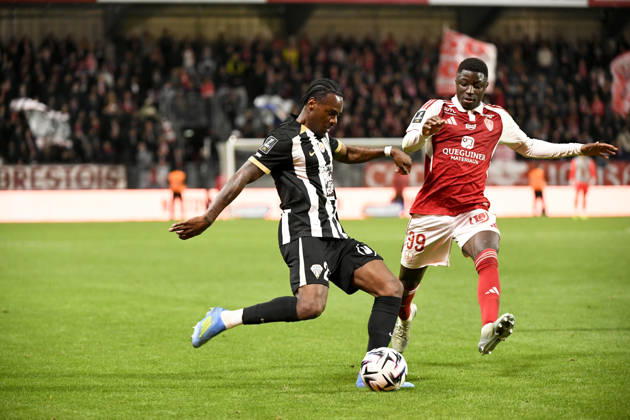 Stade Brestois 29 v Angers SCO - Ligue 1 McDonald s 2025 2026 27 Lilian RAOLISOA (sco) during the Ligue 1 McDonald s match between Brest and Angers at Stade Francis Le Ble on May 17, 2026 in Brest, France. Brest France Copyright: xEwenxGavetx 776348400