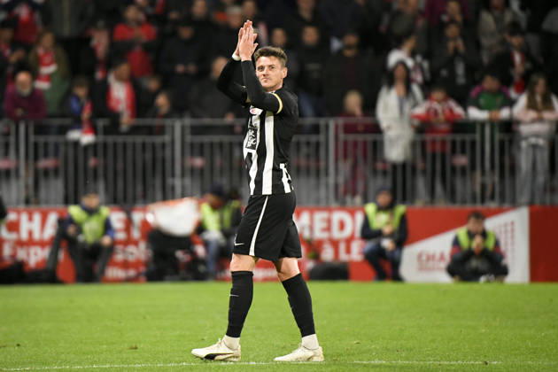 Stade Brestois 29 v Angers SCO - Ligue 1 McDonald s 2025 2026 15 Pierrick CAPELLE (sco) during the Ligue 1 McDonald s match between Brest and Angers at Stade Francis Le Ble on May 17, 2026 in Brest, France. Brest France Copyright: xEwenxGavetx 776348400