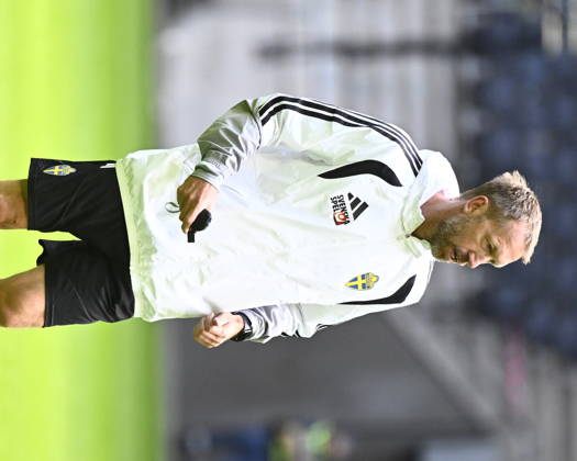 STOCKHOLM, SWEDEN 20260528 national team, Nationalteam captain Grahan Potter as the Swedish national football team trains at Strawberry Arena, ahead of the World Cup. STOCKHOLM SWEDEN x10080x