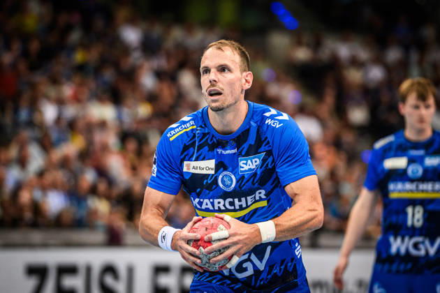 Kai Haefner (TVB Stuttgart, 34) GER, TVB Stuttgart - HC Erlangen, DAIKIN HBL, Handball, Bundesliga, 34. Spieltag, Spielzeit 2025 2026, 07.06.2026 GER, TVB Stuttgart - HC Erlangen, DAIKIN HBL, Handball, Bundesliga, 34. Spieltag, Spielzeit 2025 2026, 07.06.2026 Stuttgart Copyright: xSandyxDinkelackerx EP_SDR