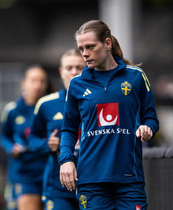 260608 Sofia Reidy of the Swedish women s national football team at a training session on June 8, 2026 in Gothenburg. Photo: Mathias Bergeld BILDBYRAN kod MB MB1380 fotboll football soccer fotball vm-kval kval fifa womens world cup qualifier qualifier träning practice training sverige sweden dam bbeng women kvinner Copyright: MATHIASxBERGELD BB260608MB009