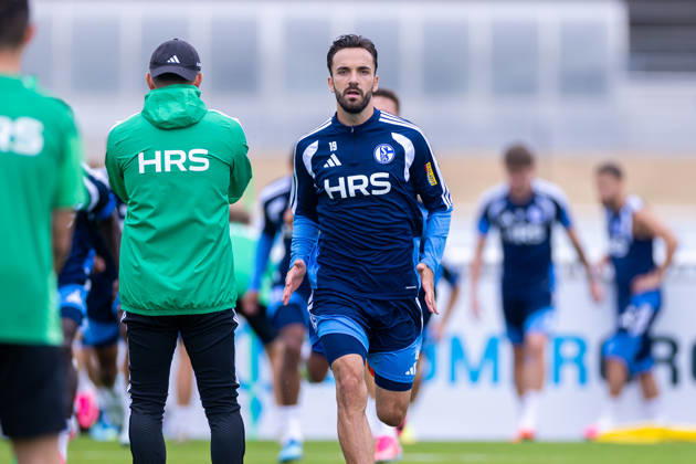 08.07.2026, Fussball, Training des FC Schalke 04. Kenan Karaman (FC Schalke 04). Gelsenkirchen Trainingsgelände FC Schalke 04 NRW Deutschland xRHR-FOTO YYx Copyright: RHR-FOTOx RHR-FOTO YY