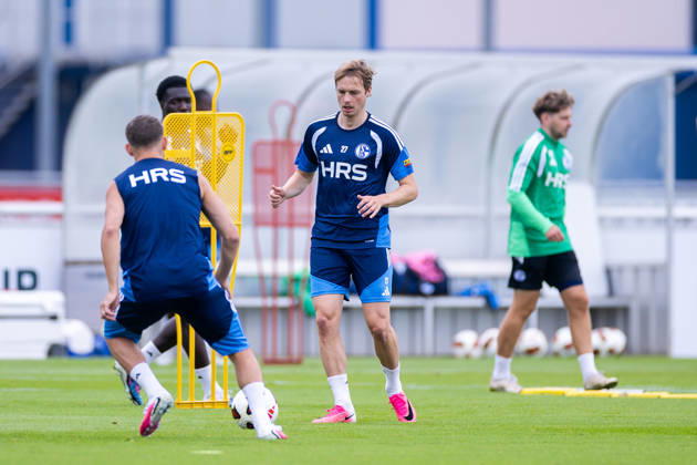 08.07.2026, Fussball, Training des FC Schalke 04. Finn Porath (FC Schalke 04). Gelsenkirchen Trainingsgelände FC Schalke 04 NRW Deutschland xRHR-FOTO YYx Copyright: RHR-FOTOx RHR-FOTO YY