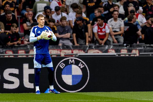 AMSTERDAM - AFC Ajax Amsterdam goalkeeper Maarten Paes during the Conference League match between AFC Ajax and FK Vojvodina at the Johan Cruijff ArenA on July 30, 2026 in Amsterdam, the Netherlands. (Photo by DeFodi Images) -