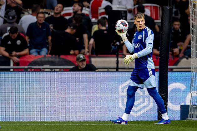 AMSTERDAM - AFC Ajax Amsterdam goalkeeper Maarten Paes during the Conference League match between AFC Ajax and FK Vojvodina at the Johan Cruijff ArenA on July 30, 2026 in Amsterdam, the Netherlands. (Photo by DeFodi Images) -