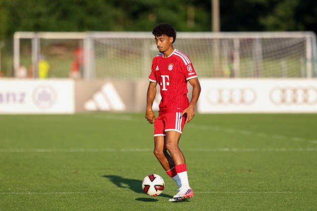 Nathaniel Brown (FC Bayern Muenchen, 11), GER, FC Rottach-Egern vs. FC Bayern Muenchen, Fussball, Testspiel, Saison 2026 2027, 30.07.2026, GER, FC Rottach-Egern vs. FC Bayern Muenchen, Fussball, Testspiel, Saison 2026 2027, 30.07.2026 Rottach-Egern Copyright: xEibner-Pressefoto JennixMaulx EP_JML