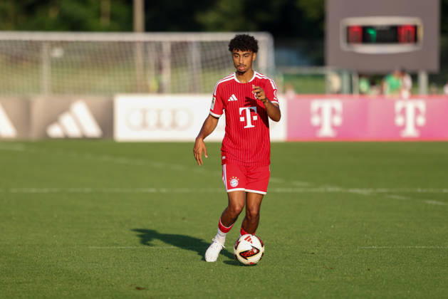 Nathaniel Brown (FC Bayern Muenchen, 11), GER, FC Rottach-Egern vs. FC Bayern Muenchen, Fussball, Testspiel, Saison 2026 2027, 30.07.2026, GER, FC Rottach-Egern vs. FC Bayern Muenchen, Fussball, Testspiel, Saison 2026 2027, 30.07.2026 Rottach-Egern Copyright: xEibner-Pressefoto JennixMaulx EP_JML