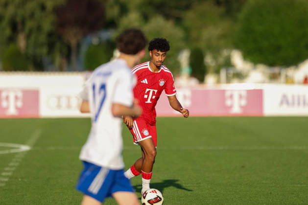 Nathaniel Brown (FC Bayern Muenchen, 11), GER, FC Rottach-Egern vs. FC Bayern Muenchen, Fussball, Testspiel, Saison 2026 2027, 30.07.2026, GER, FC Rottach-Egern vs. FC Bayern Muenchen, Fussball, Testspiel, Saison 2026 2027, 30.07.2026 Rottach-Egern Copyright: xEibner-Pressefoto JennixMaulx EP_JML