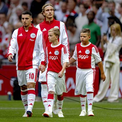 AMSTERDAM - AFC Ajax Amsterdam midfielder Oscar Gloukh during the Conference League match between AFC Ajax and FK Vojvodina at the Johan Cruijff ArenA on July 30, 2026 in Amsterdam, the Netherlands. (Photo by Marcel van Dorst EYE4IMAGES)