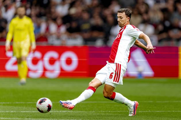 AMSTERDAM - AFC Ajax Amsterdam midfielder Youri Regeer during the Conference League match between AFC Ajax and FK Vojvodina at the Johan Cruijff ArenA on July 30, 2026 in Amsterdam, the Netherlands. (Photo by DeFodi Images) -
