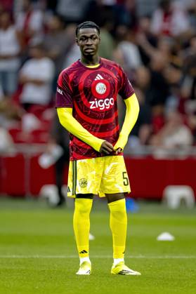 AMSTERDAM - AFC Ajax Amsterdam goalkeeper Paul Reverson during the Conference League match between AFC Ajax and FK Vojvodina at the Johan Cruijff ArenA on July 30, 2026 in Amsterdam, the Netherlands. (Photo by DeFodi Images) -