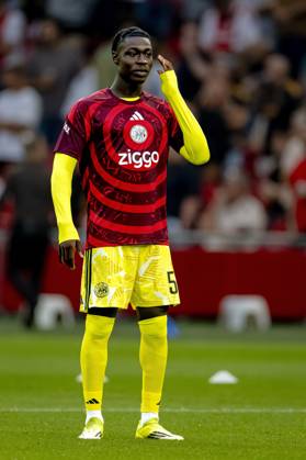 AMSTERDAM - AFC Ajax Amsterdam goalkeeper Paul Reverson during the Conference League match between AFC Ajax and FK Vojvodina at the Johan Cruijff ArenA on July 30, 2026 in Amsterdam, the Netherlands. (Photo by DeFodi Images) -
