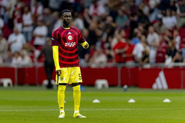 AMSTERDAM - AFC Ajax Amsterdam goalkeeper Paul Reverson during the Conference League match between AFC Ajax and FK Vojvodina at the Johan Cruijff ArenA on July 30, 2026 in Amsterdam, the Netherlands. (Photo by DeFodi Images) -