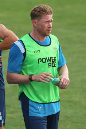 SSC Napoli Training Session Kevin De Bruyne of Napoli during a training session on Day of the preseason camp of SSC Napoli at stadio Patini in Castel di Sangro, Italy, on August 7, 2025. Castel di Sangro Abruzzo Italy Copyright: xCiroxDexLucax originalFilename:deluca-sscnapol260807_npriT