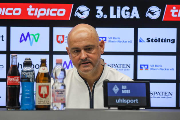 Rui Mota (Cheftrainer SV Waldhof Mannheim) Fussball: 3. Liga, 1. Spieltag, SV Waldhof Mannheim vs. Fortuna Düsseldorf am 07.08.2026 in Mannheim (Carl-Benz-Stadion), Deutschland Mannheim Carl-Benz-Stadion Deutschland Copyright: xFranzxReindelx